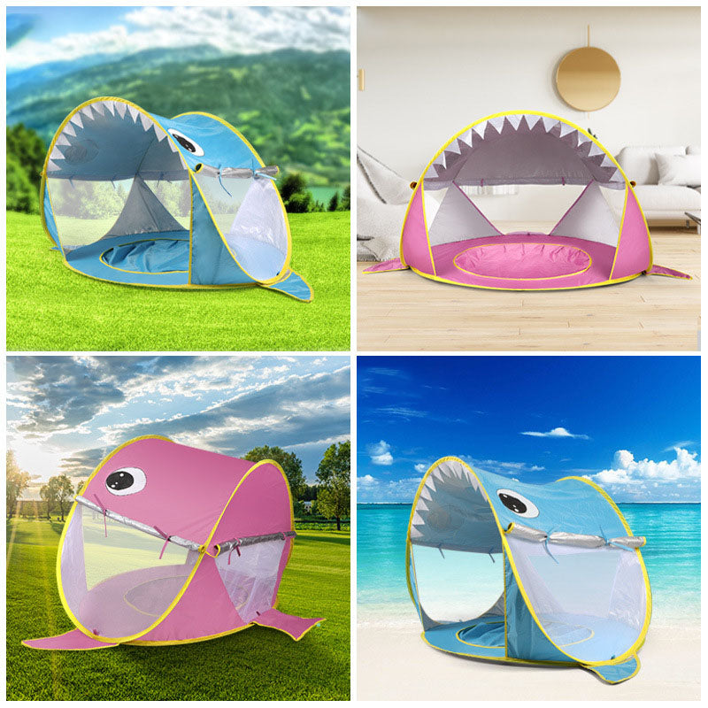 Children's Outdoor Beach Tent Seaside Shade Indoor Quick Opening Portable Folding Easy To Install Small Tent