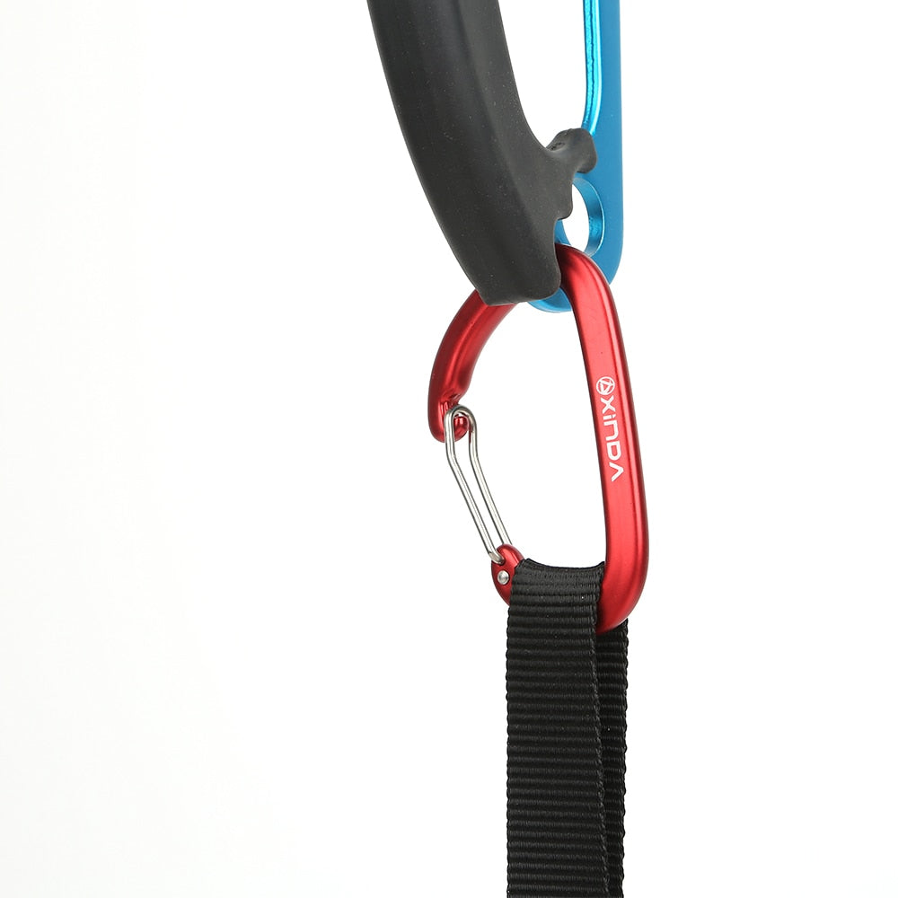 XINDA Professional Adjustable Webbing Foot Loop Climbing Polyester Foot Loop Ascender Belt Device Band Rock Climbing Equipment
